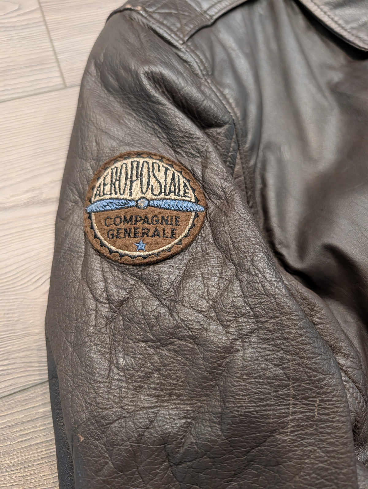 80s Aeropostale Flight Bomber Jacket