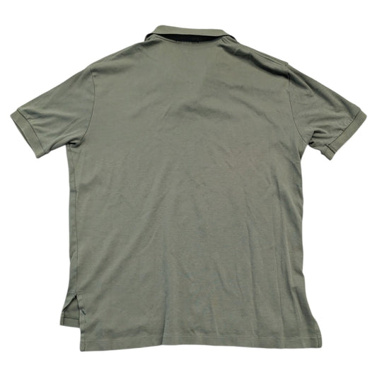 90s Ralph Lauren Olive Green Soft Knit Polo Shirt