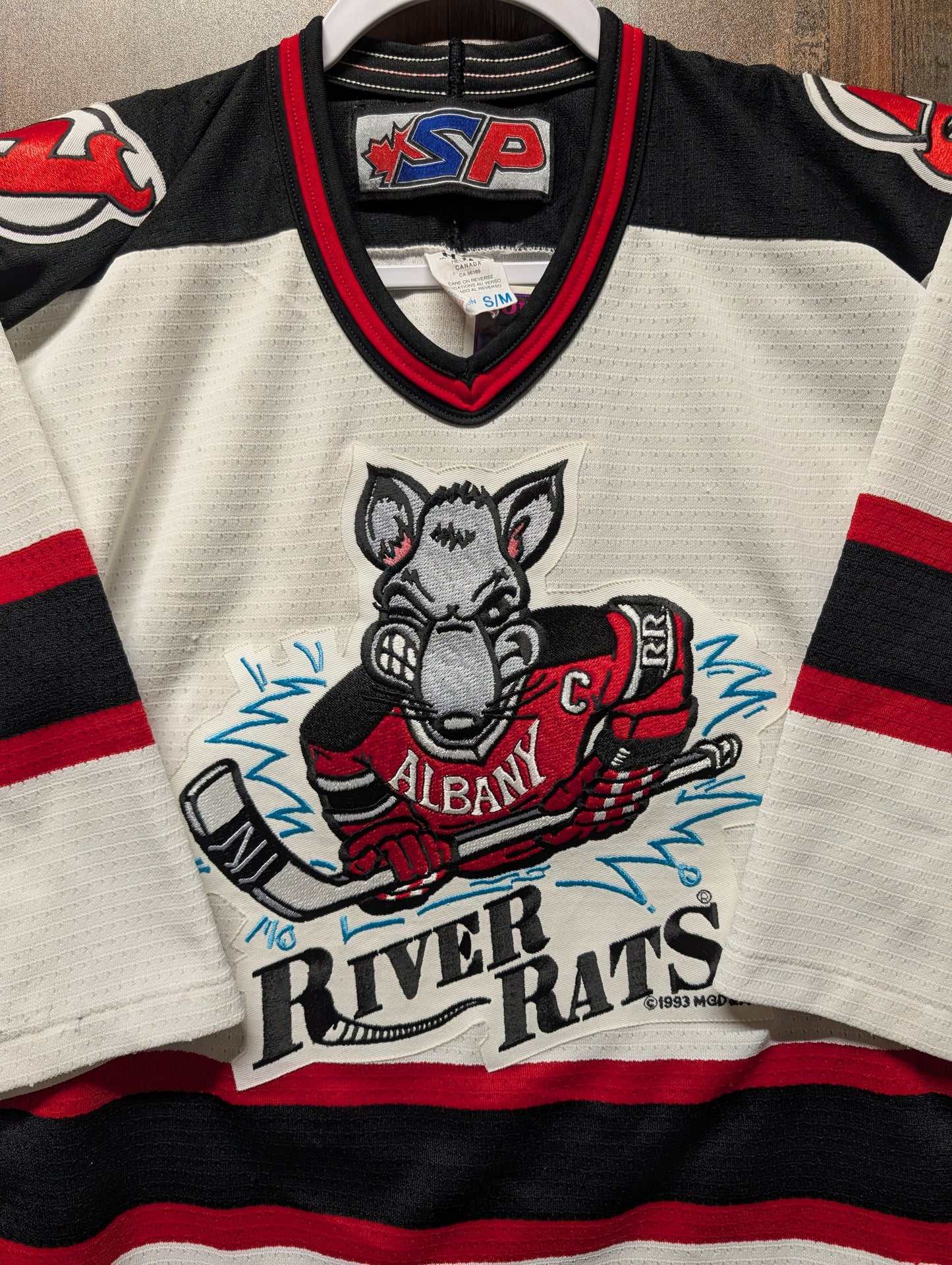 90s Albany River Rats AHL Hockey Jersey