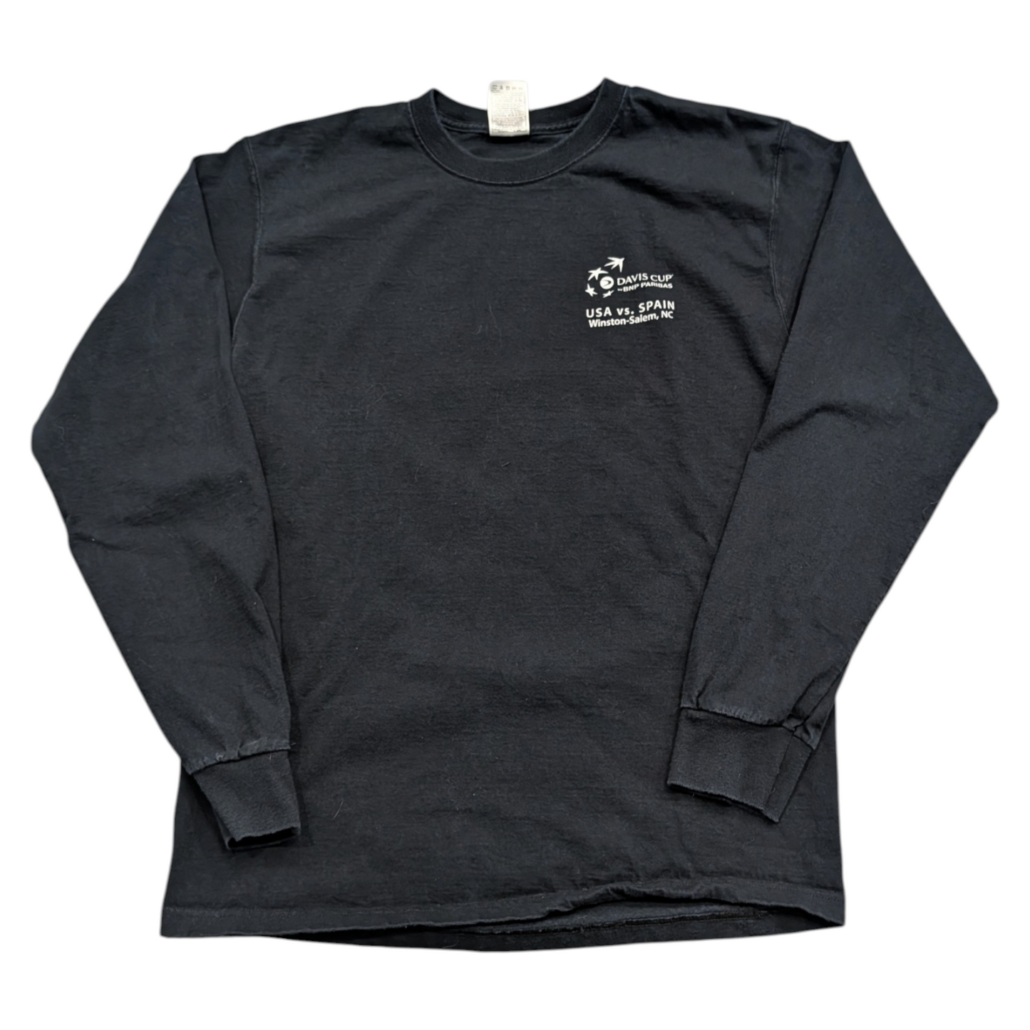 2007 USA vs. Spain Davis Cup Tennis Long Sleeve T shirt