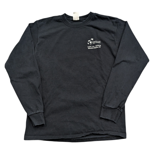 2007 USA vs. Spain Davis Cup Tennis Long Sleeve T shirt