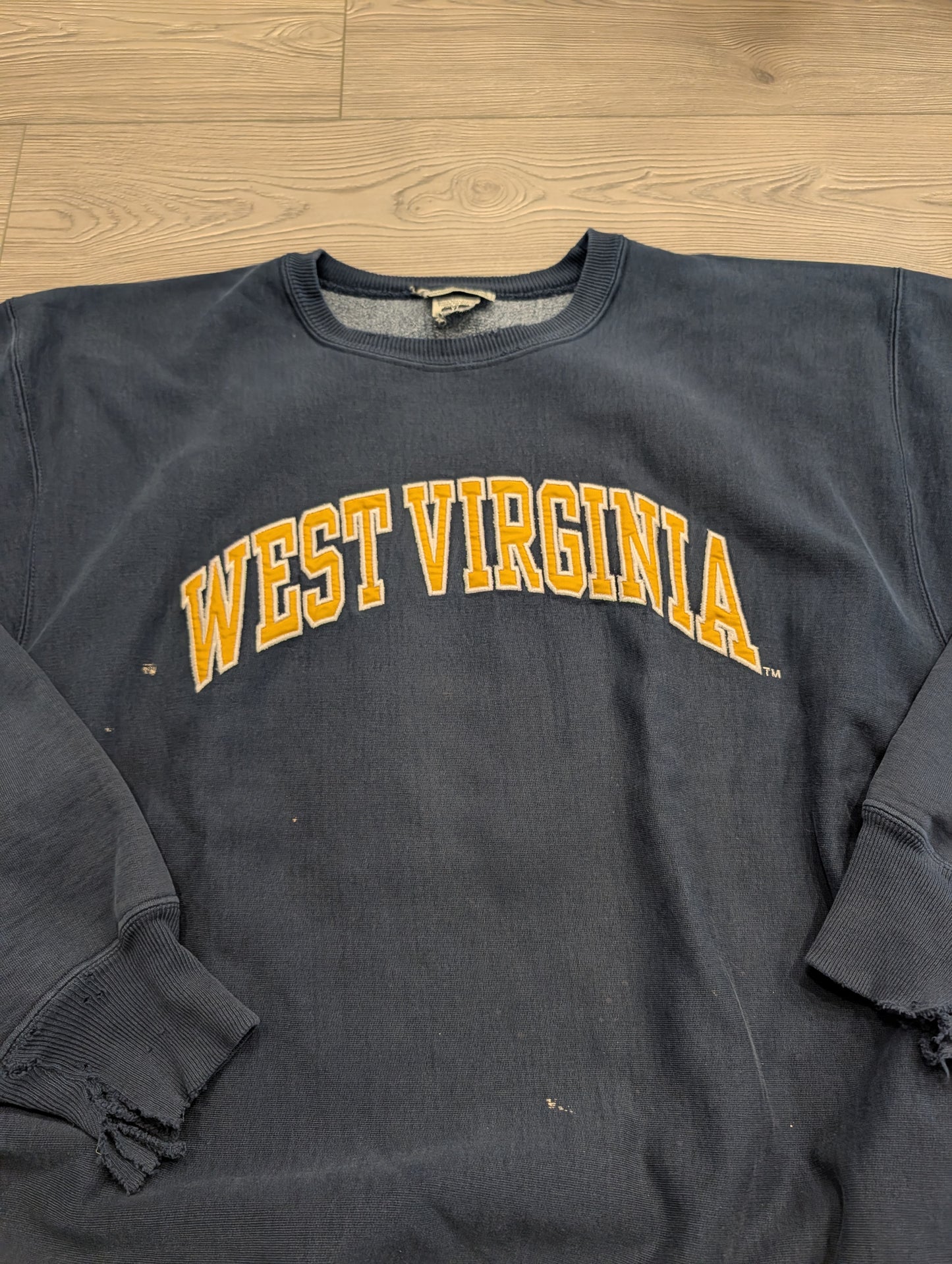 Y2K West Virginia University Crewneck Sweatshirt