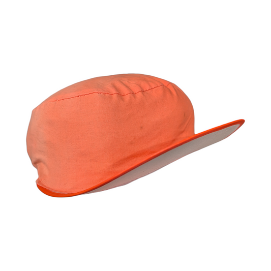 80's Neon Orange Painters Hat