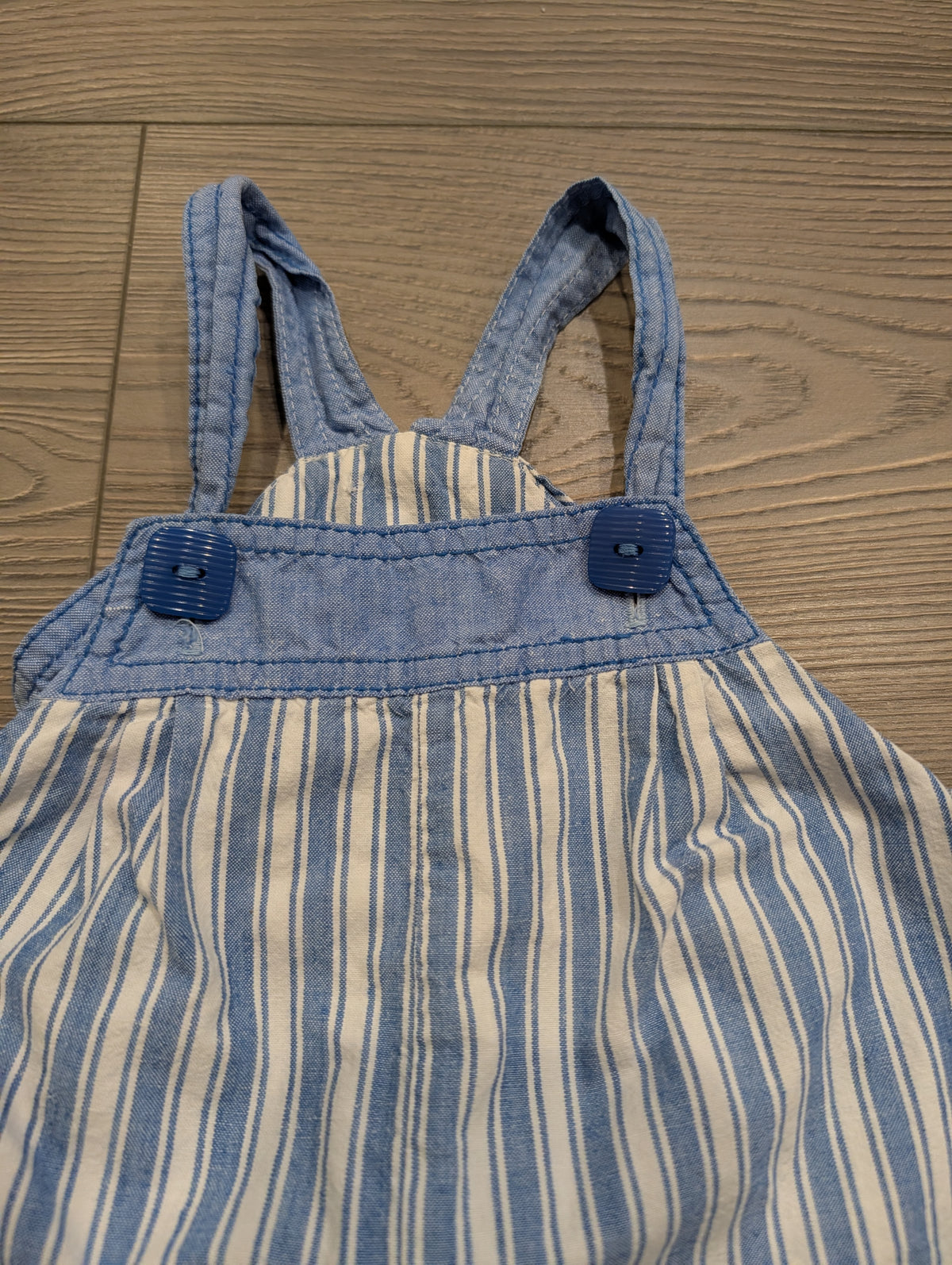 90s Youth Nautical One piece Overall Shorts
