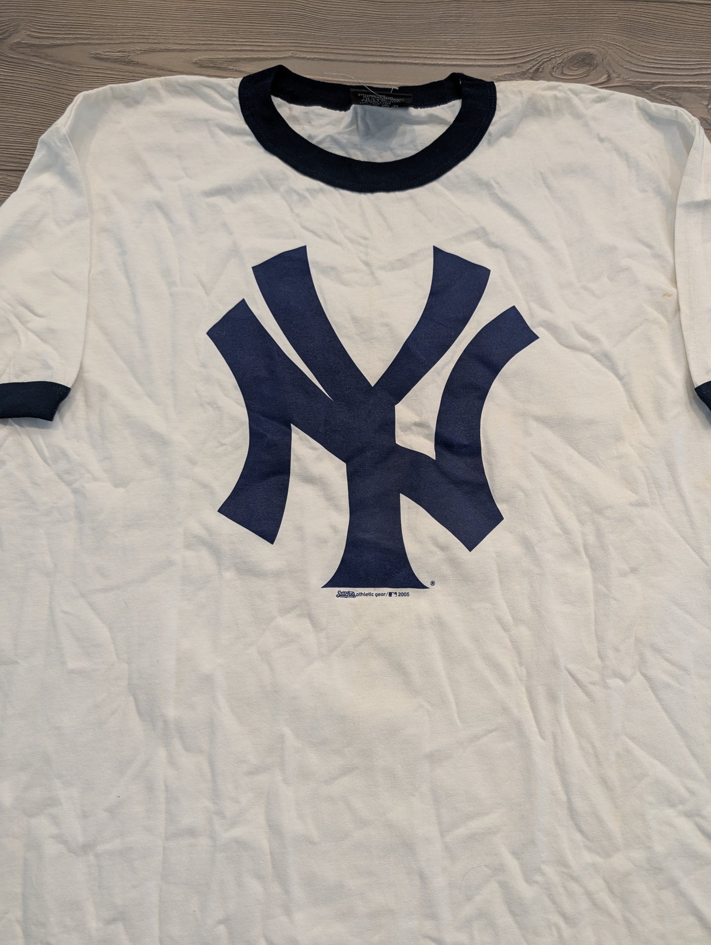 2005 NY Yankees Ringer T shirt