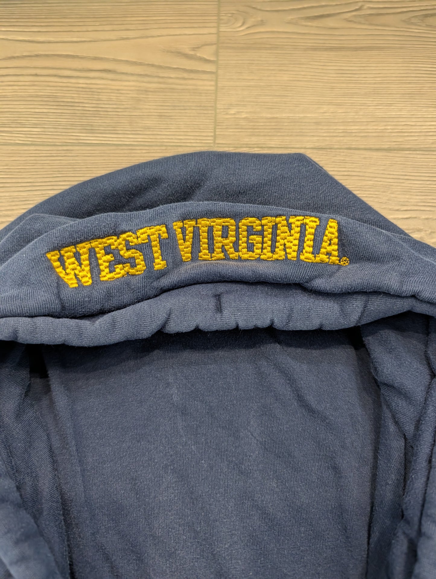 Y2k Nike Swoosh West Virginia University Hooded Sweatshirt