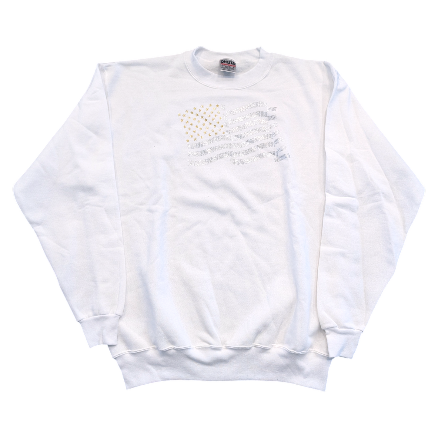 90's American Flag sweatshirt,