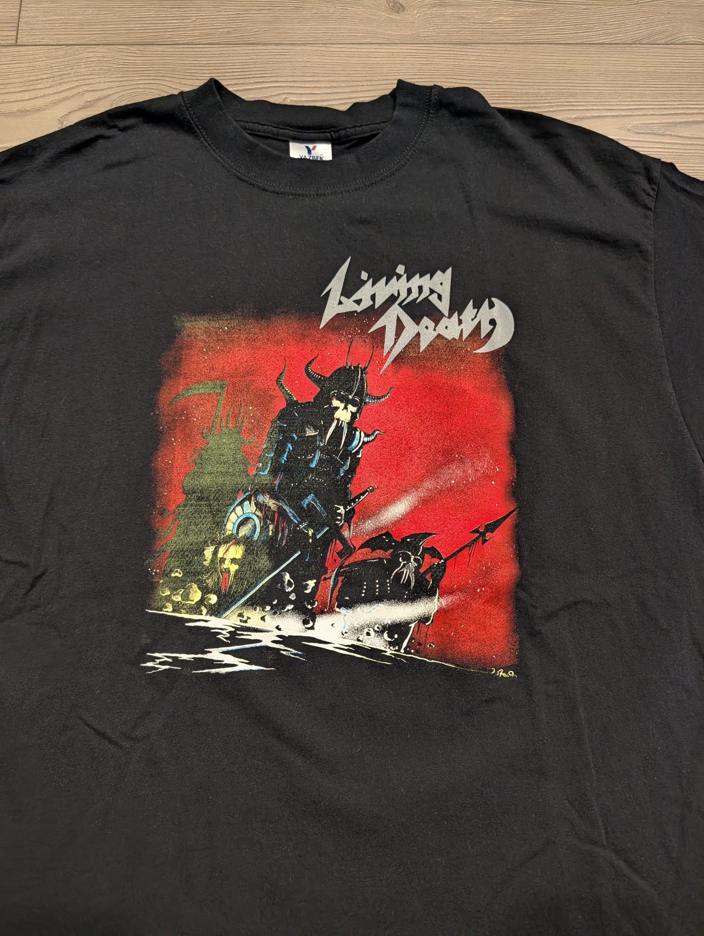 Y2K Living Death Vengeance of Hell Tour T shirt