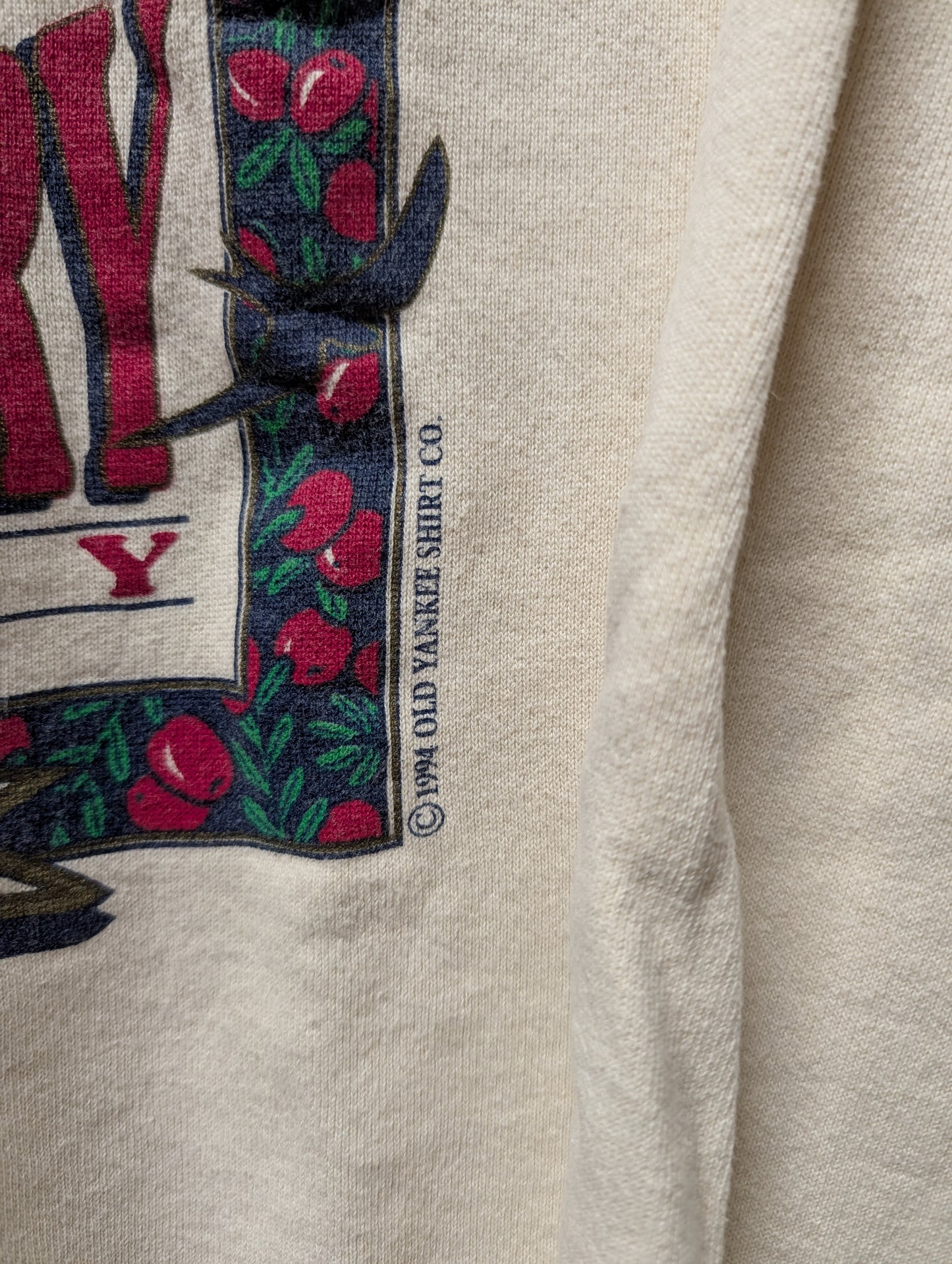 1994 New England Cranberry Company Hoodie Sweatshirt