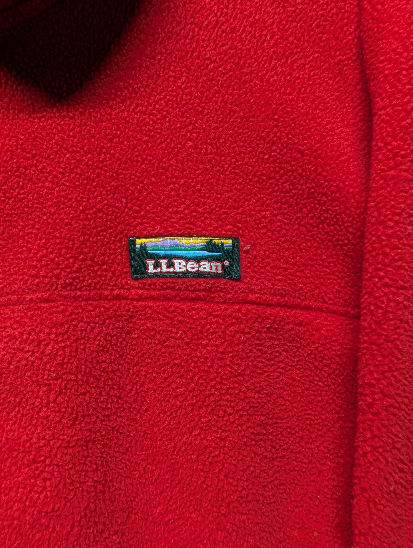 90s Women's LL Bean Fleece Zip Up Jacket