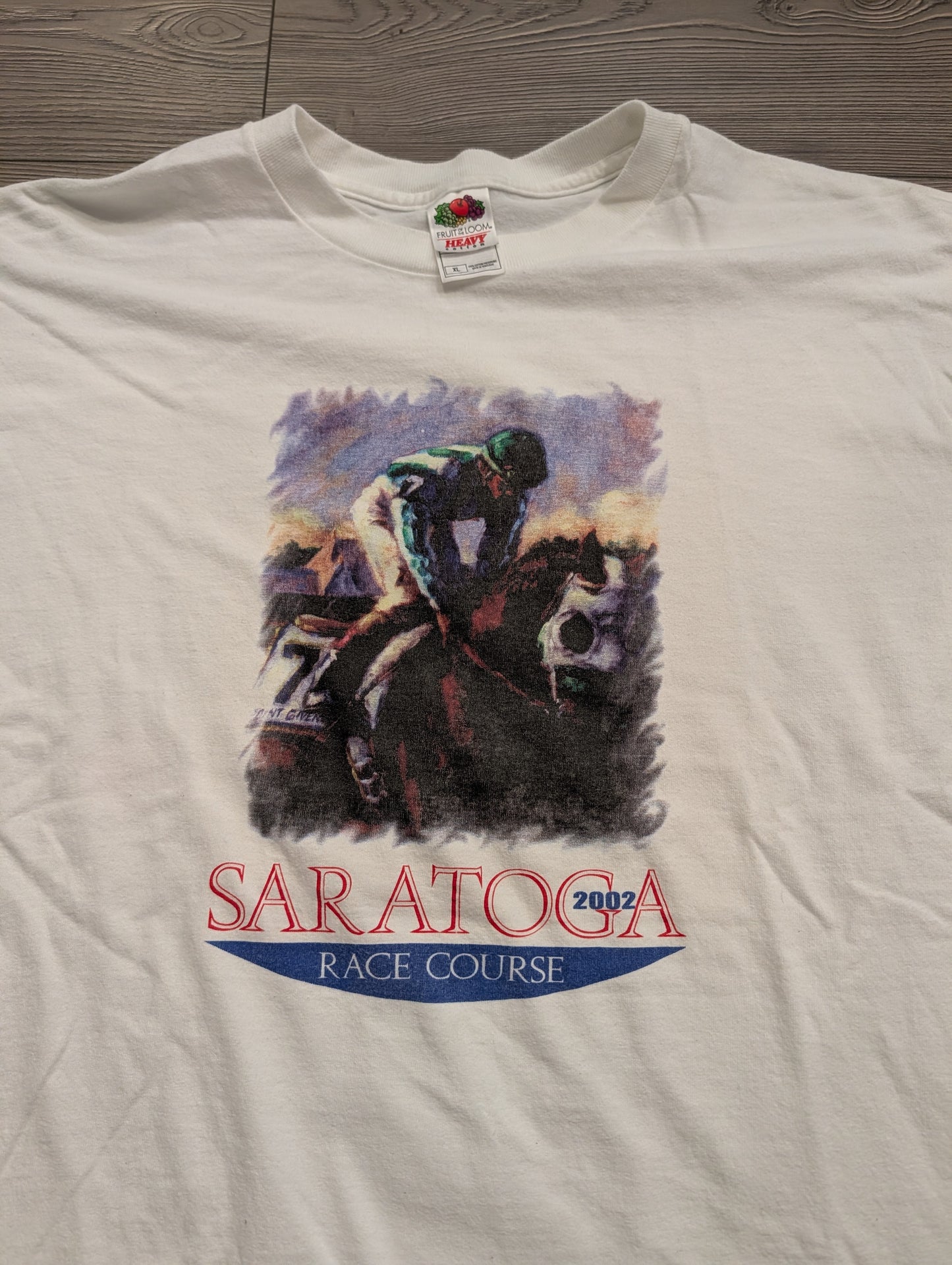 2002 Saratoga Race Course Short Sleeve T Shirt