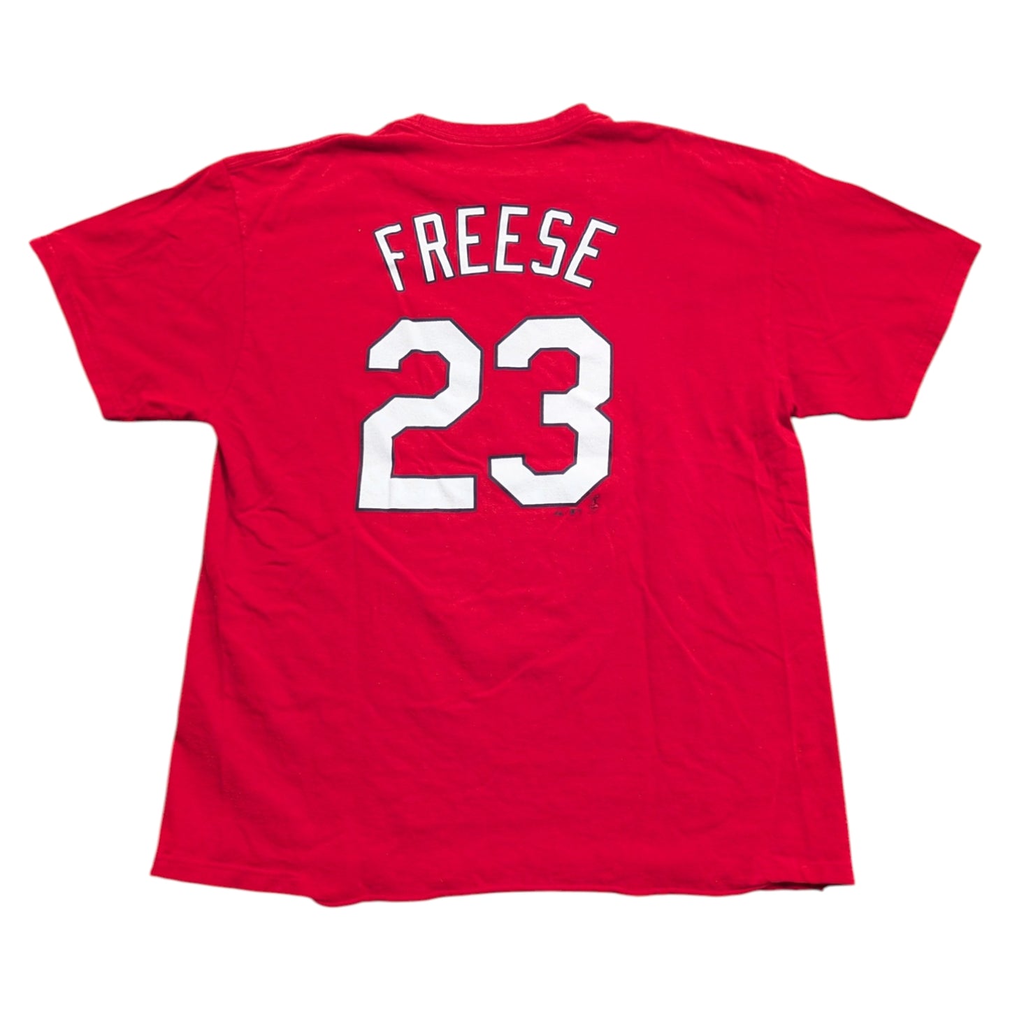 Mid 2000s MLB David Freese St louis Cardinals Baseball Short Sleeve T Shirt