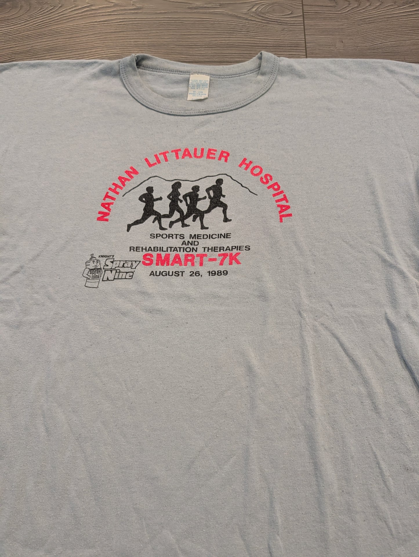 1989 SMART 7K Run T shirt