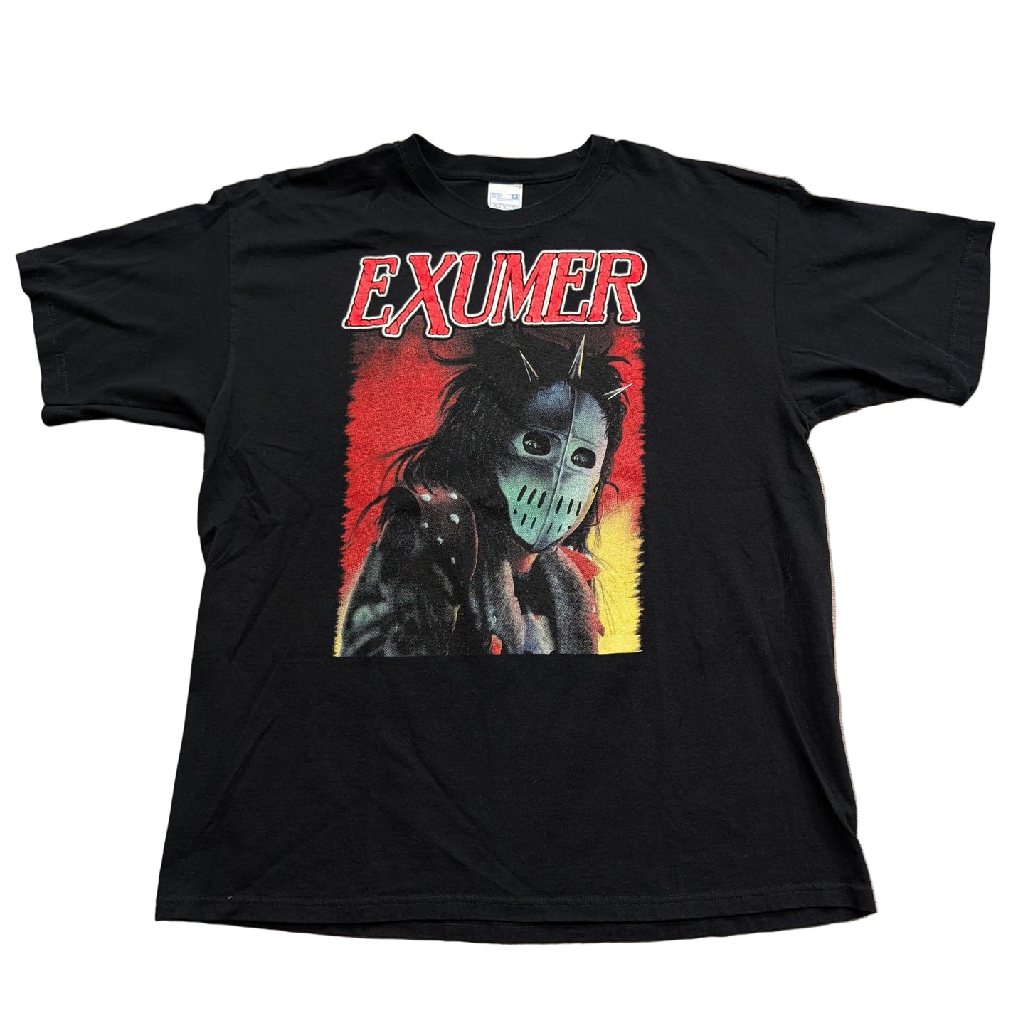 Early 2000's Exumer Processed By Fire Band T shirt