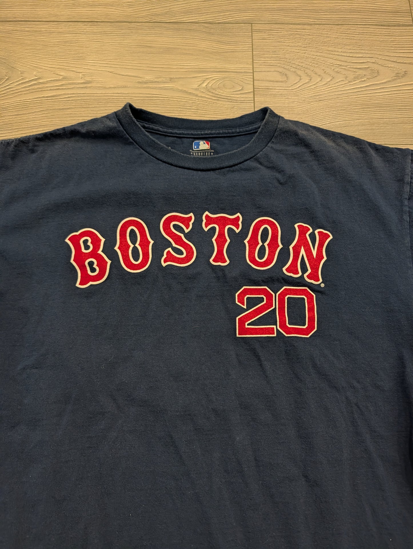 Y2k MLB Boston Red Sox Kevin Youkilis T Shirt