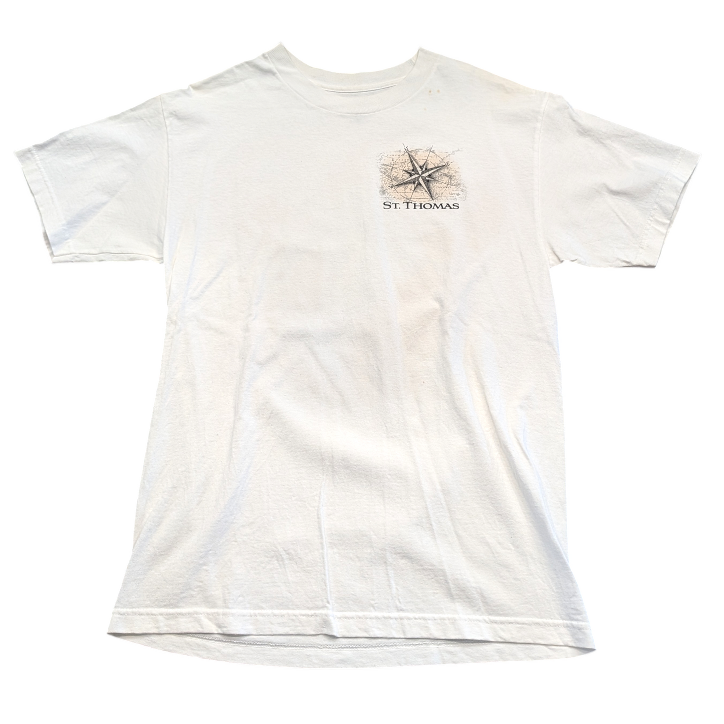 90s/Y2K Del Sol Color Change St. Thomas Map T shirt
