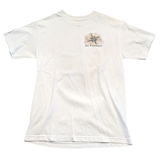 90s/Y2K Del Sol Color Change St. Thomas Map T shirt