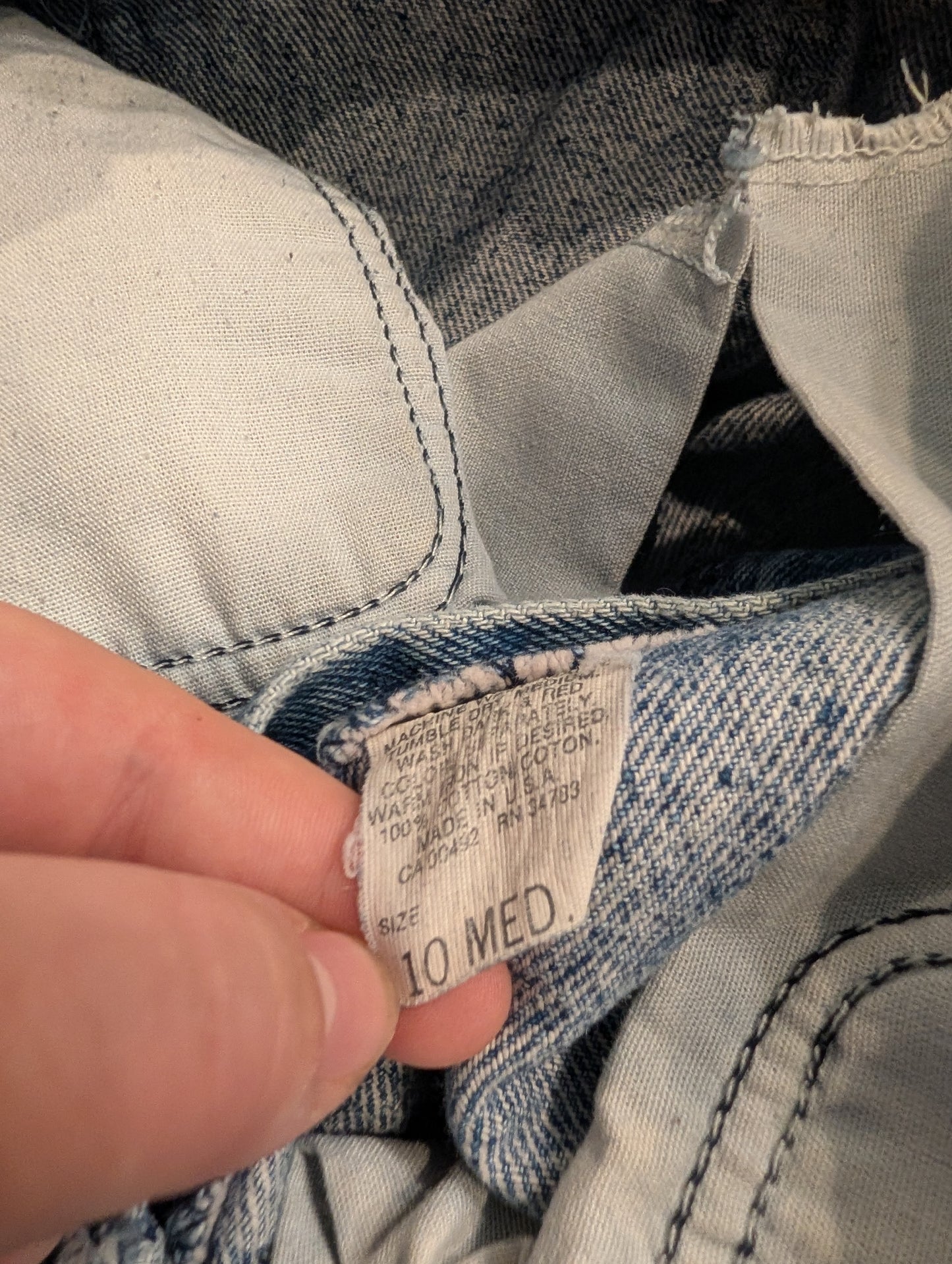 80s Women's Lee Riders Stone Washed Relaxed Fit High Waisted Jeans