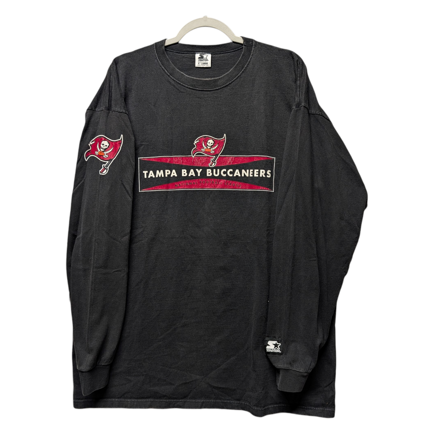90s Tampa Bay Buccaneers Long Sleeve NFL Starter T Shirt