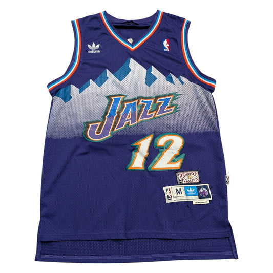 90s Adidas NBA John Stockton Jersey