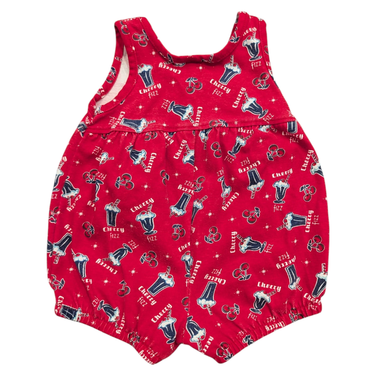 90s Youth AOP Cherry Fizz One Piece Romper