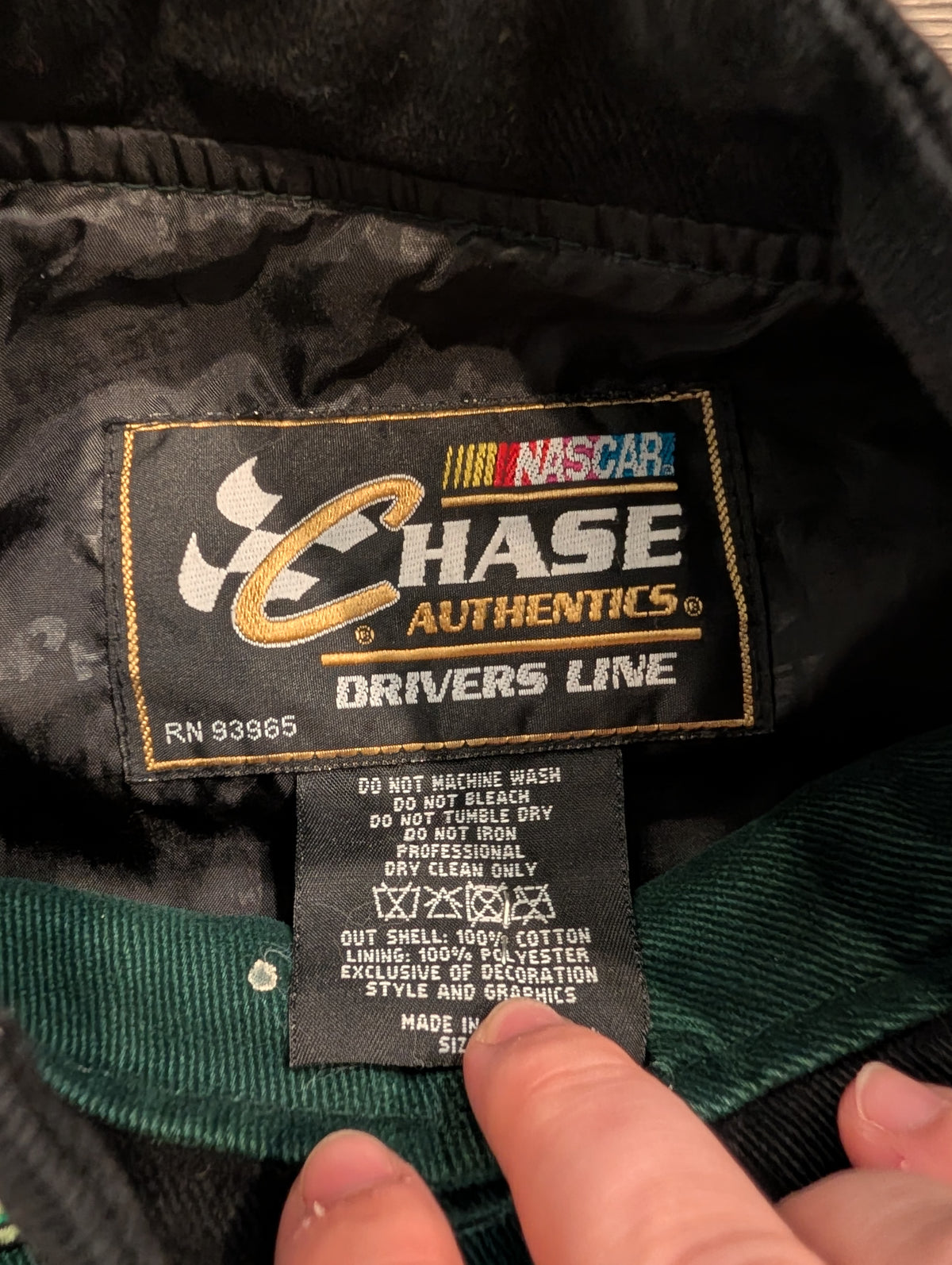 2000s Youth Chase Authentics Dale Jr AMP Nascar Jacket