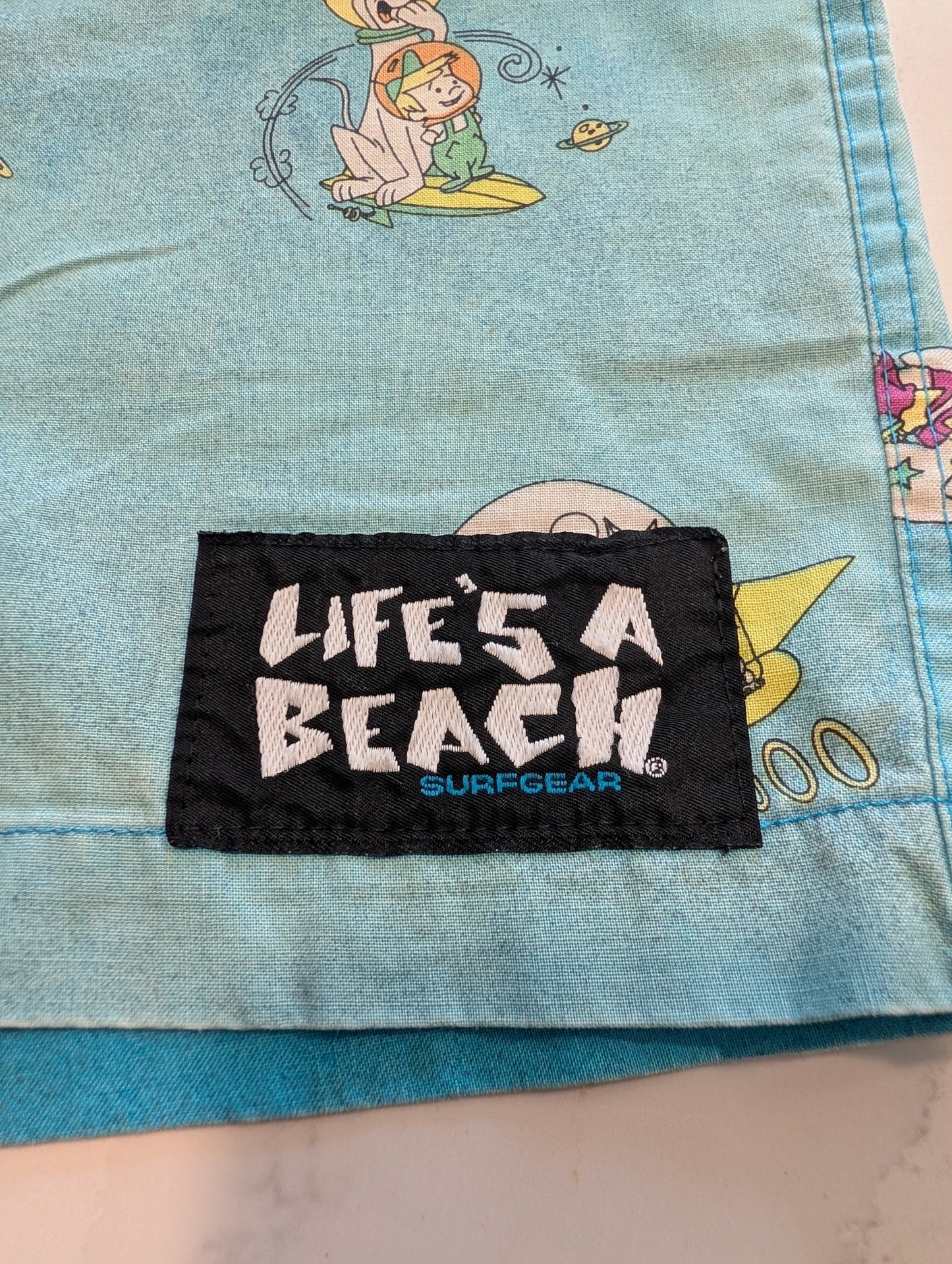 80's Life's a Beach The Jetson's Board Shorts