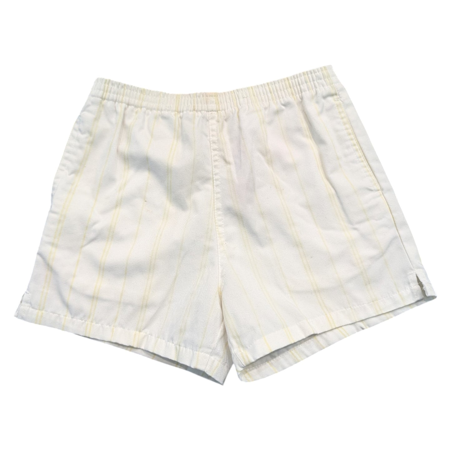 90s Youth Yellow Pinstriped Shorts