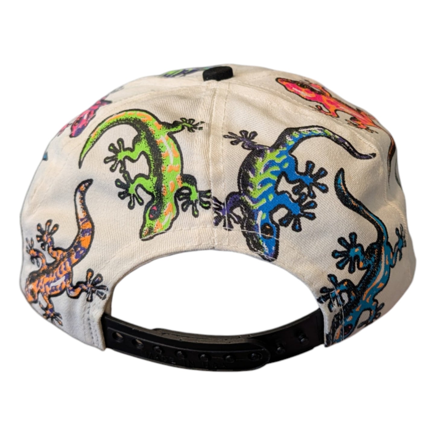 Youth 90s AOP Gecko Snapback Hat