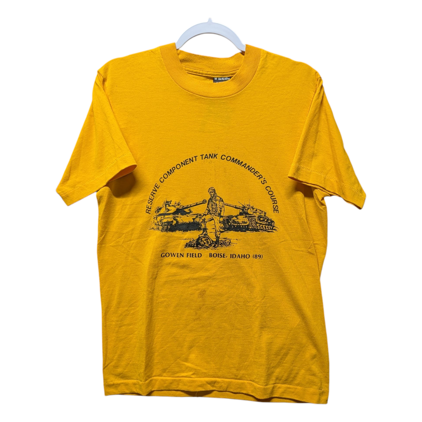 1989 Military Tank Commanders Course T Shirt