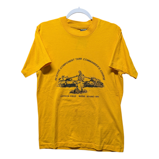 1989 Military Tank Commanders Course T Shirt