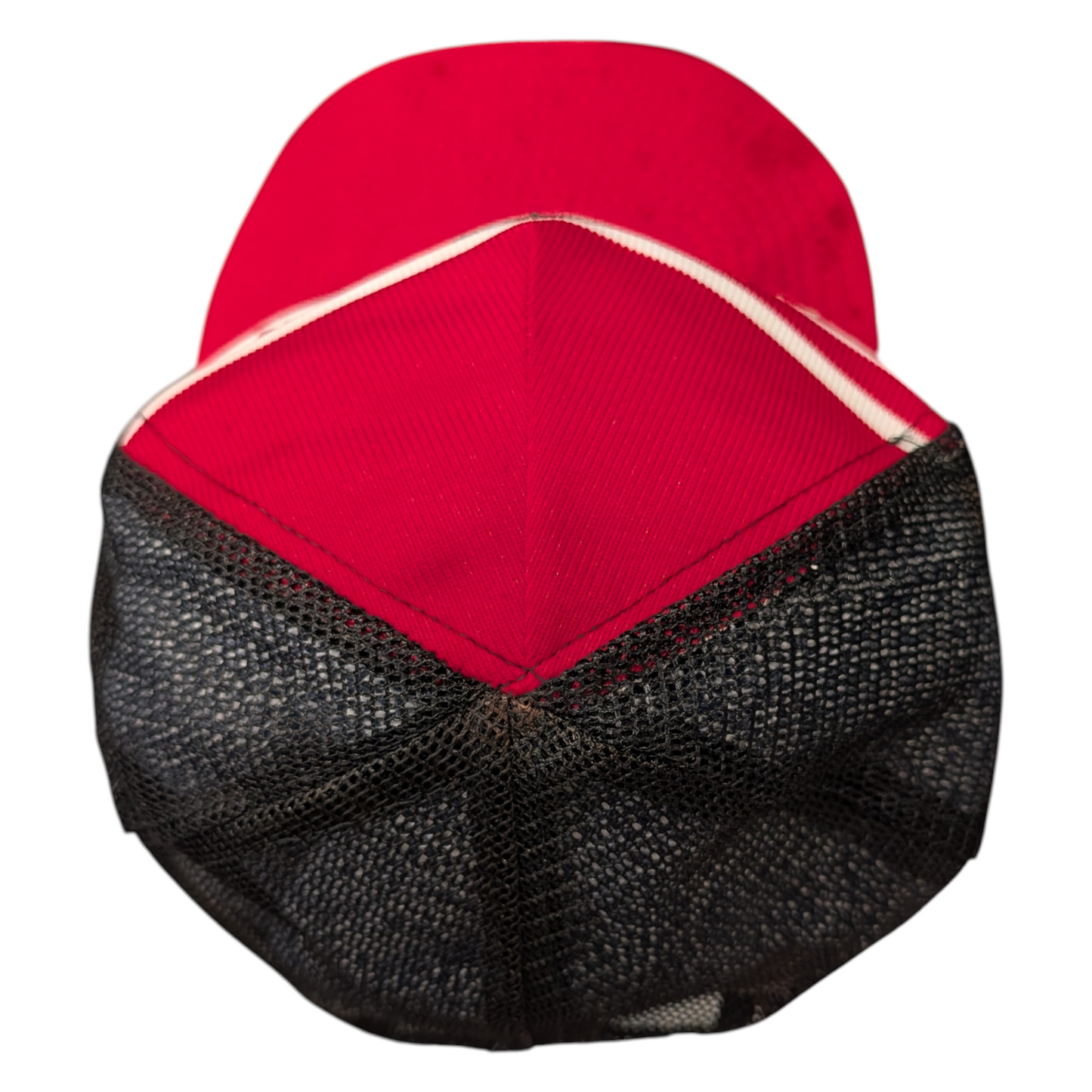 80's Striped Georgia Bulldogs Trucker Snapback Hat