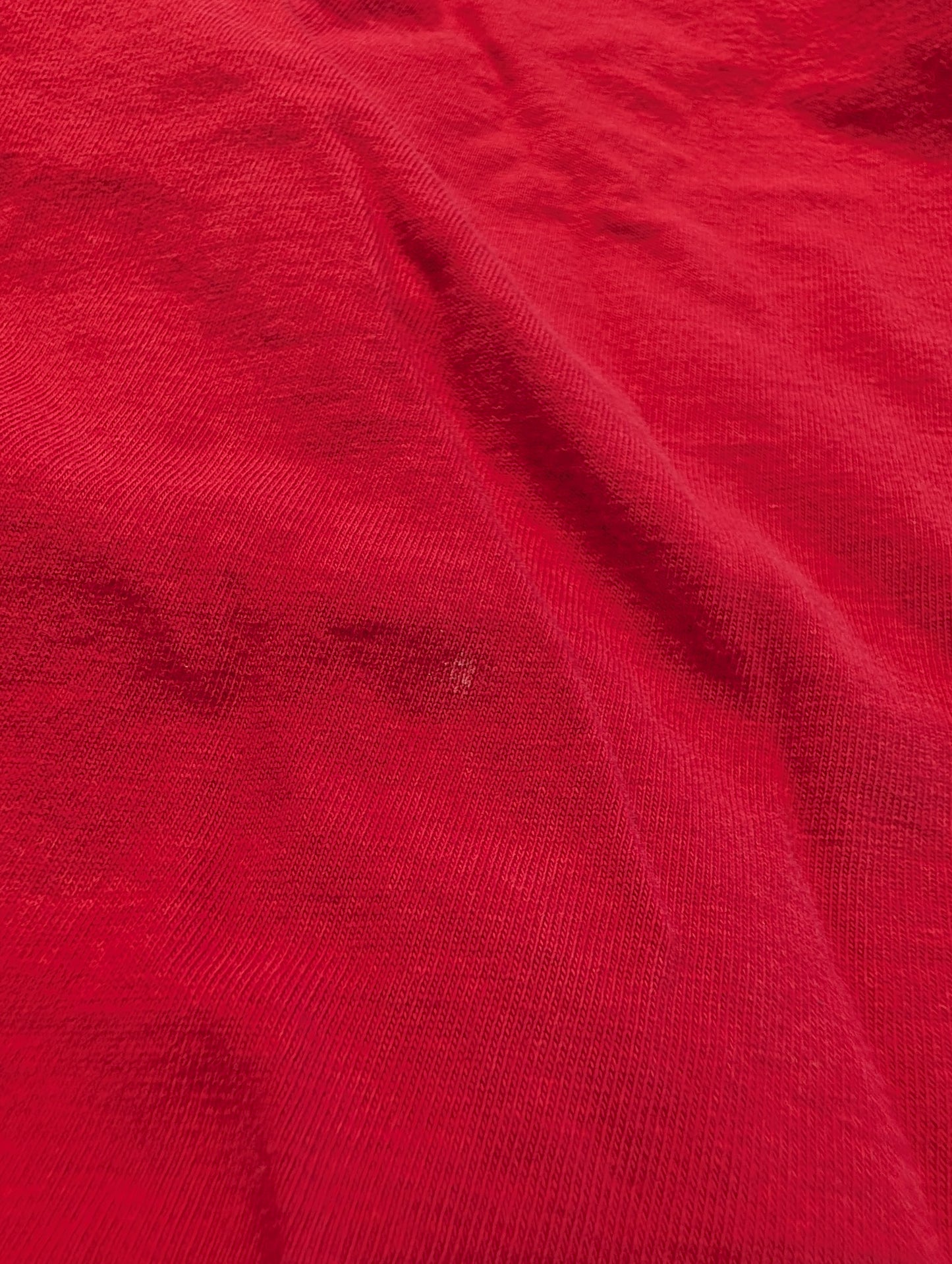 90's Red Mock Neck Adidas Longsleeve T shirt