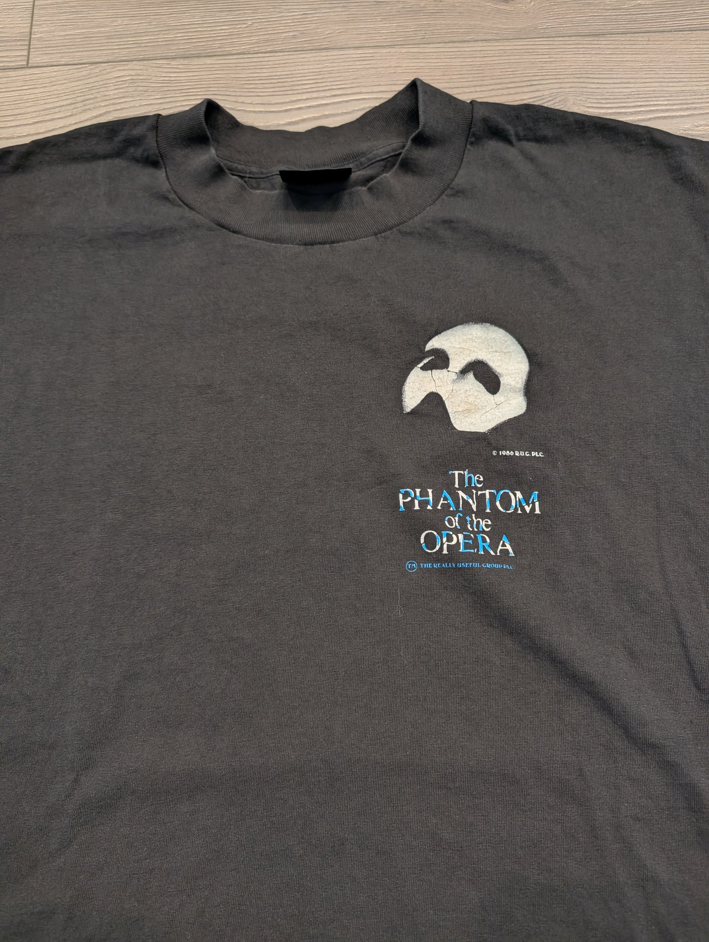1986 The Phantom of the Opera T shirt  (Dry Rot)