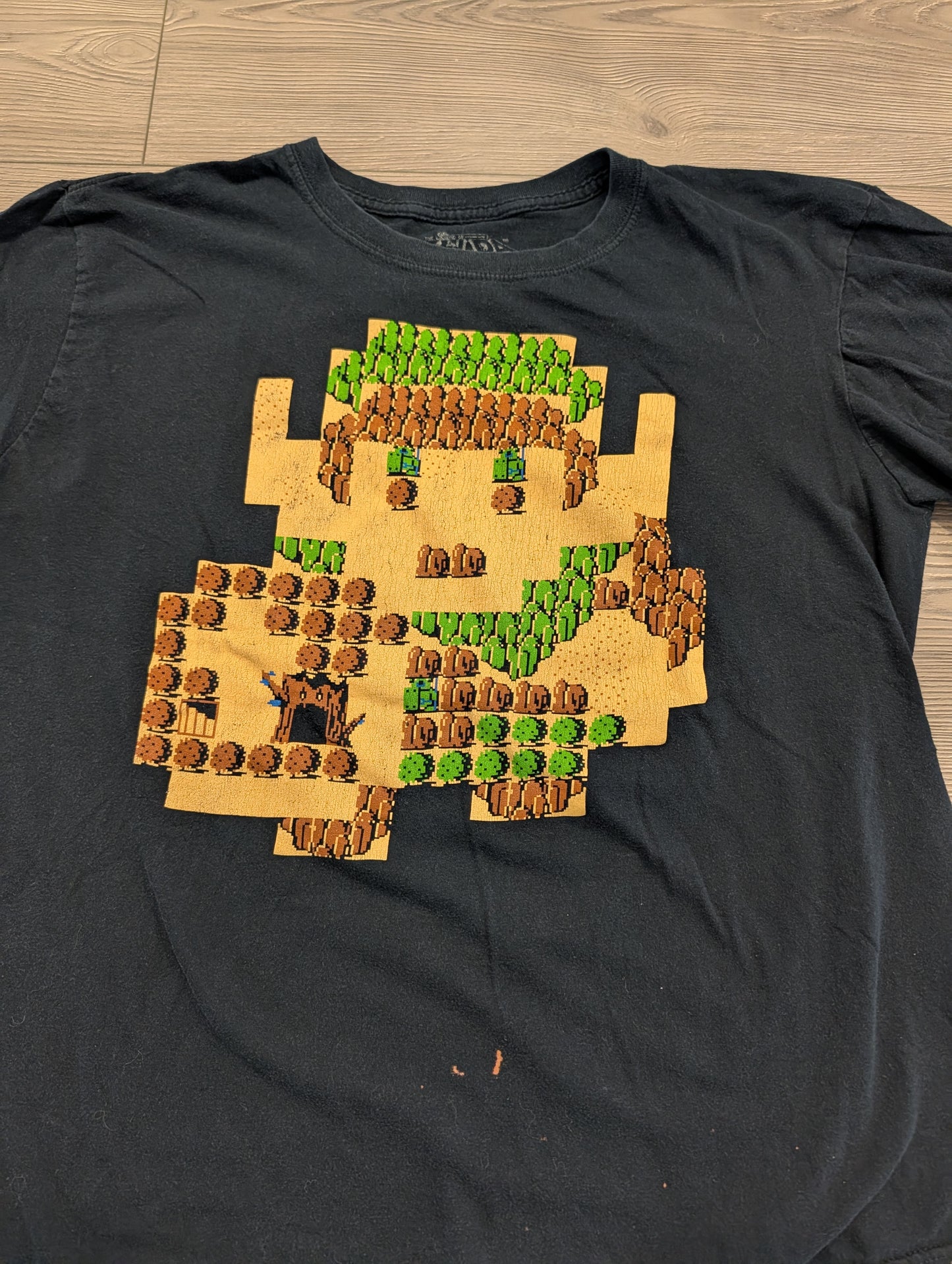 Modern Legends of Zelda 8 Bit Link T Shirt