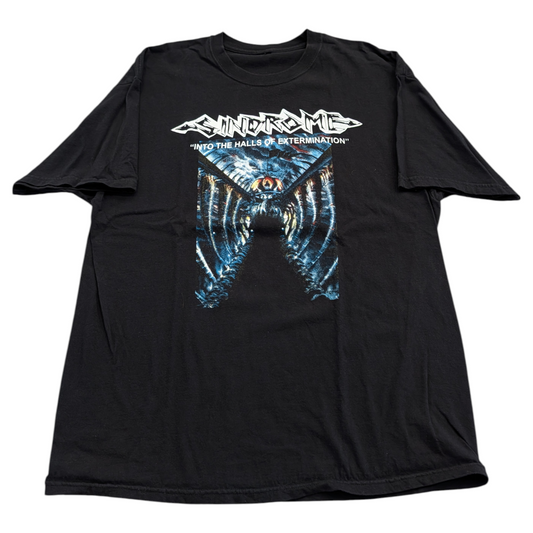 Y2K Sindrome "Into the Halls of Extermination" Metal T shirt