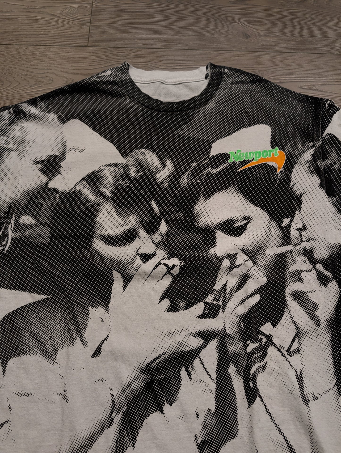 Newport Pleasure Smoking Nurse AOP T shirt