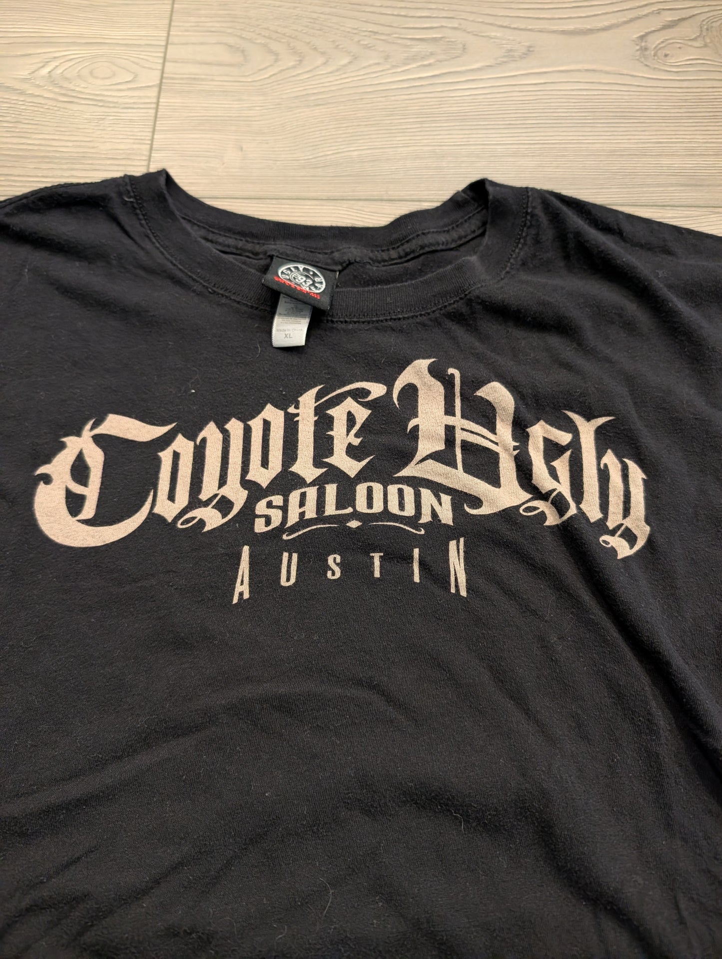 Y2K Women's Coyote Ugly Saloon No Angel Long Sleeve T shirt