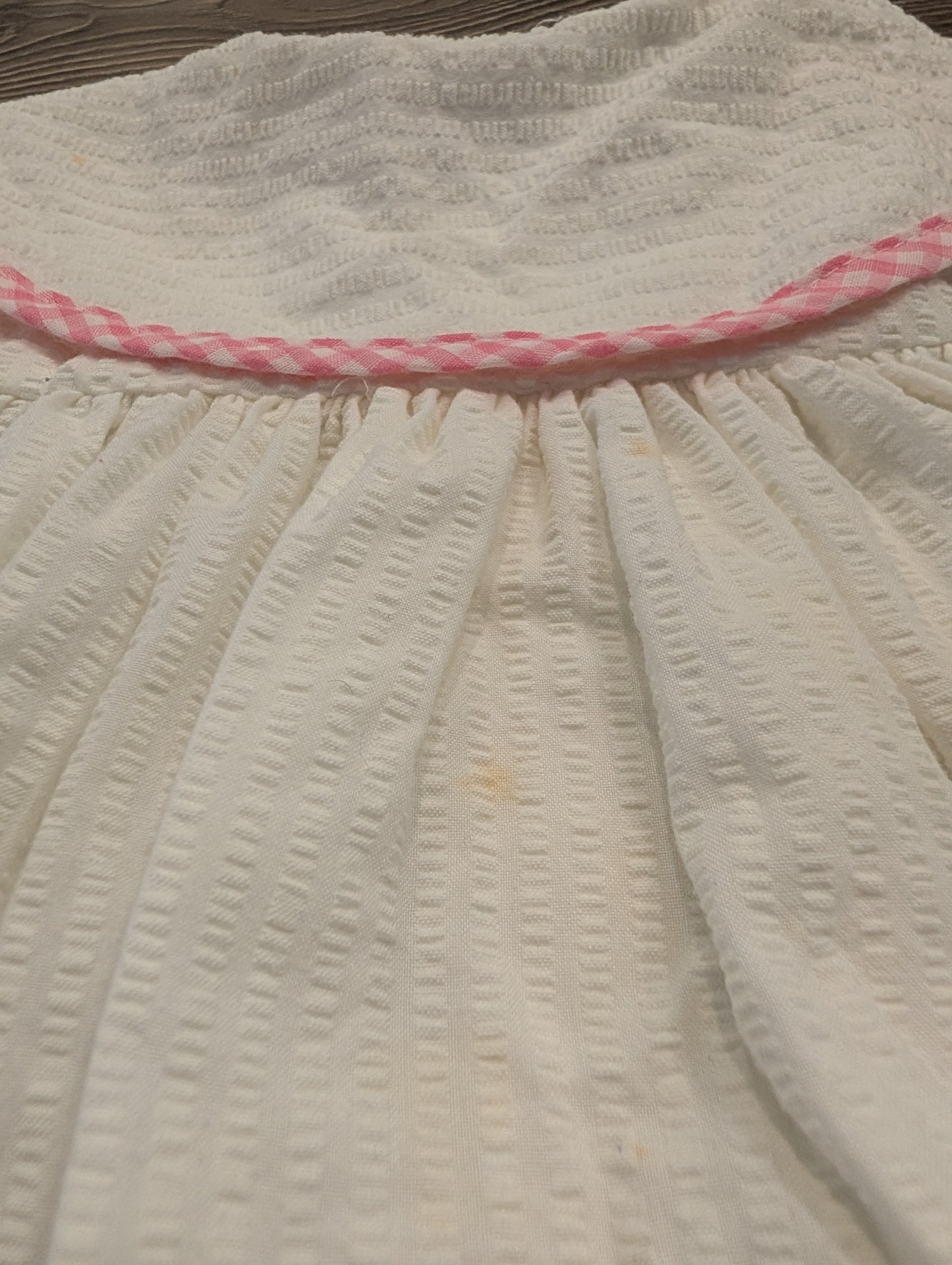 80s/90s Youth Sleeveless Pink Flower Collared Shirt