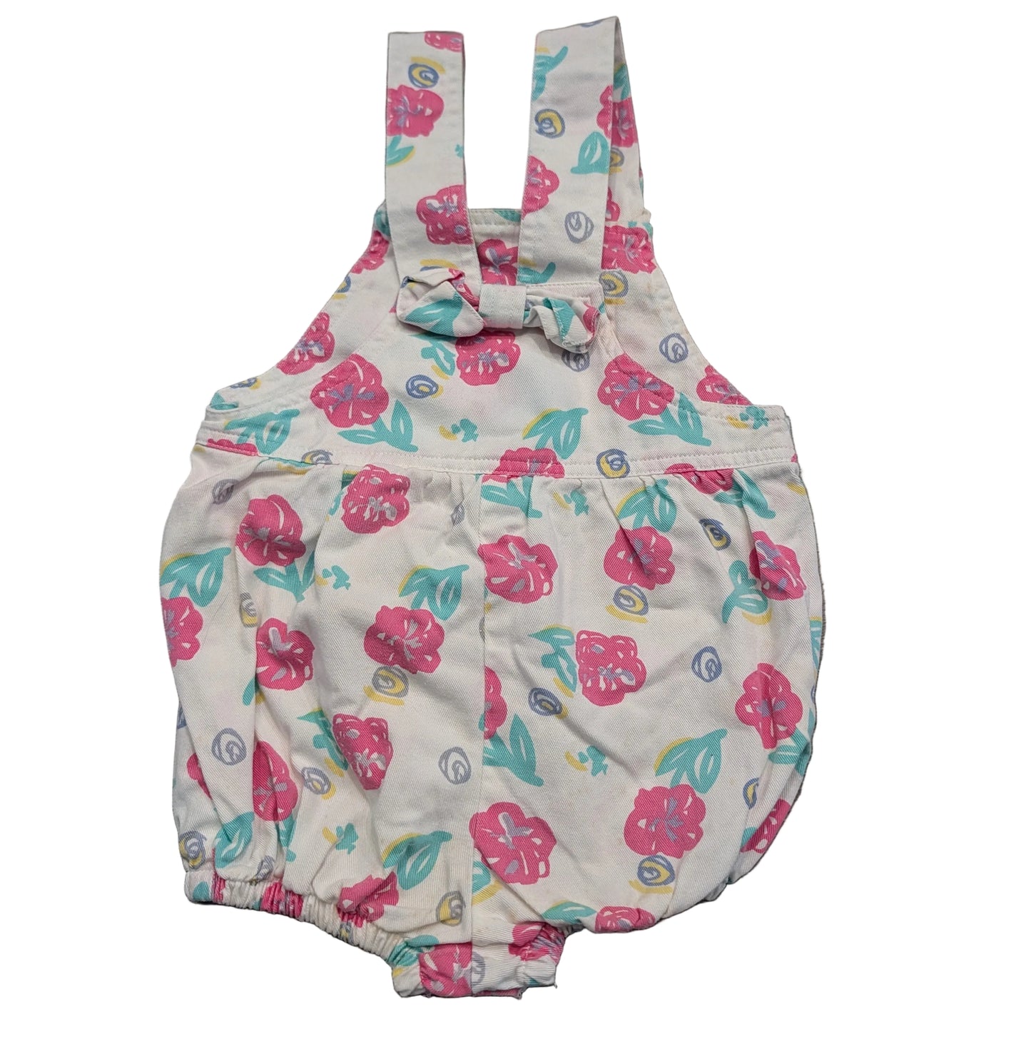 90's Youth Baby AOP Flower Summer Romper
