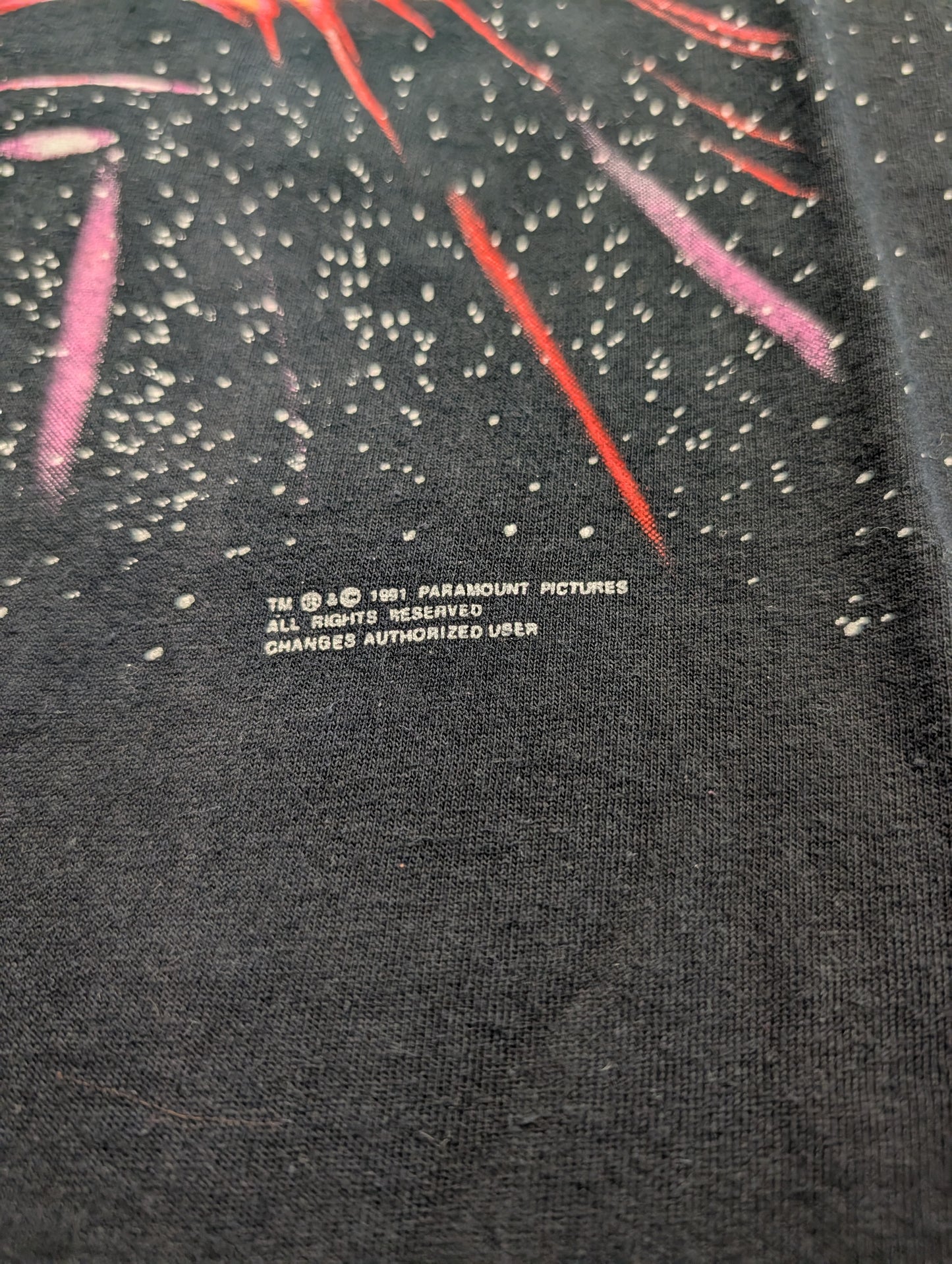 1991 Star Trek The Undiscovered Country movie promotion T shirt