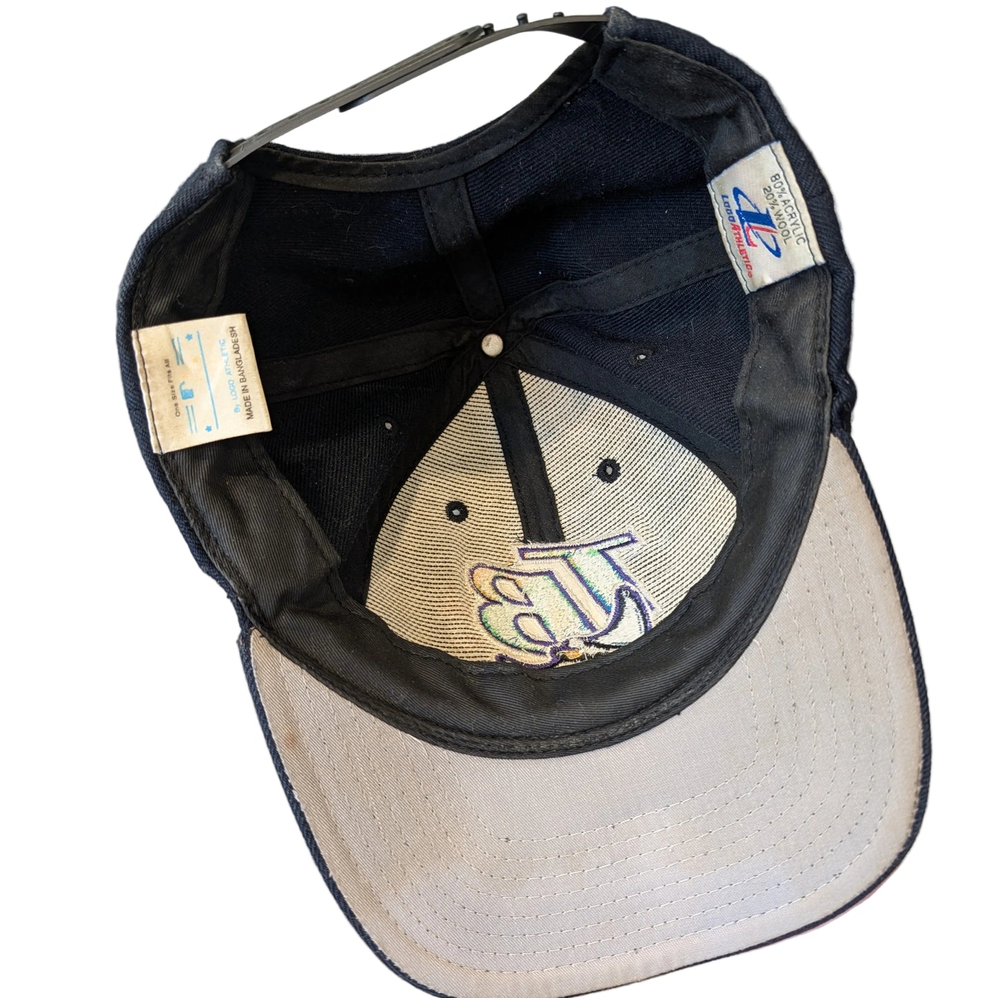 90's MLB Tampa Bay Rays Wool Snapback Hat