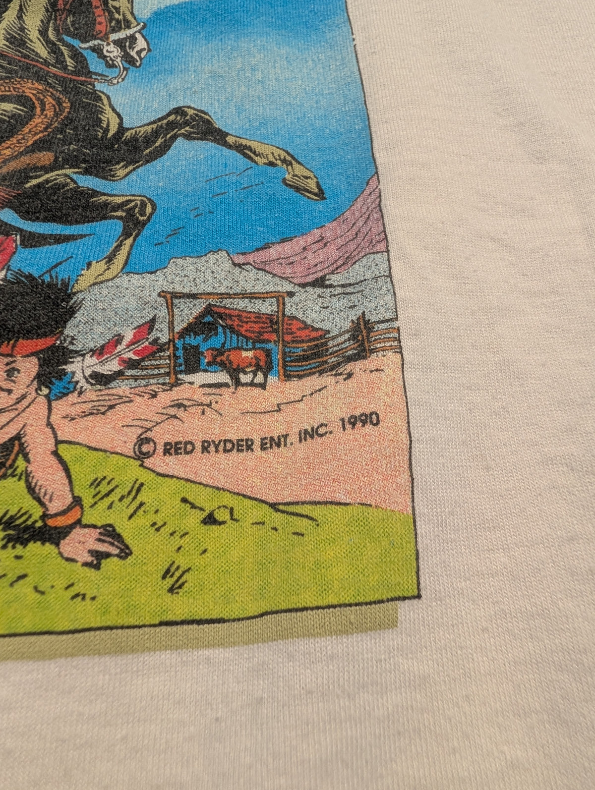1990 Red Ryder Comics T-shirt