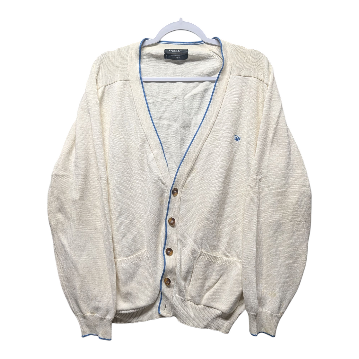 80s Christian Dior Monsieur Cardigan Sweater