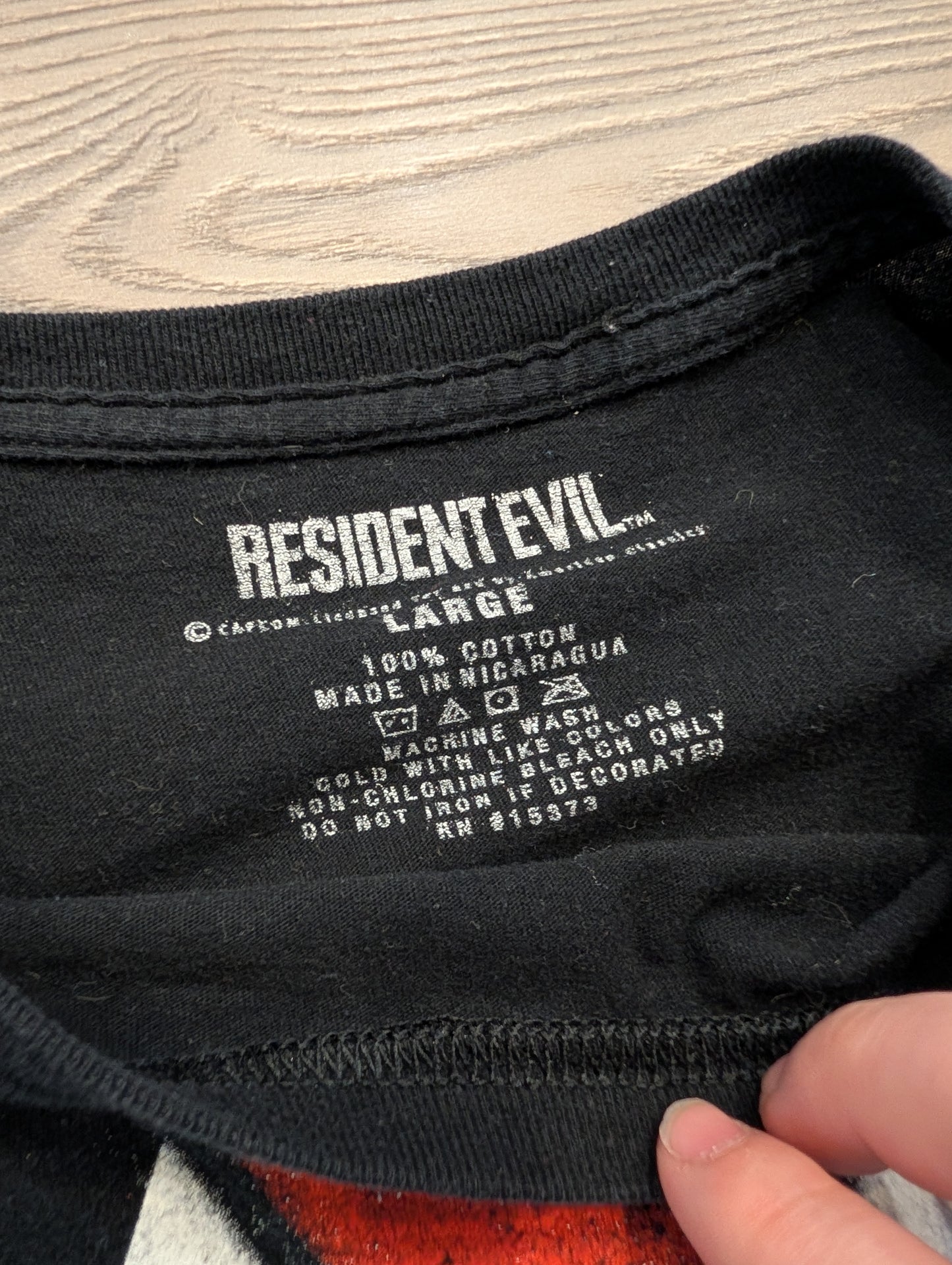 Y2K Resident Evil Umbrella Corportaion T shirt