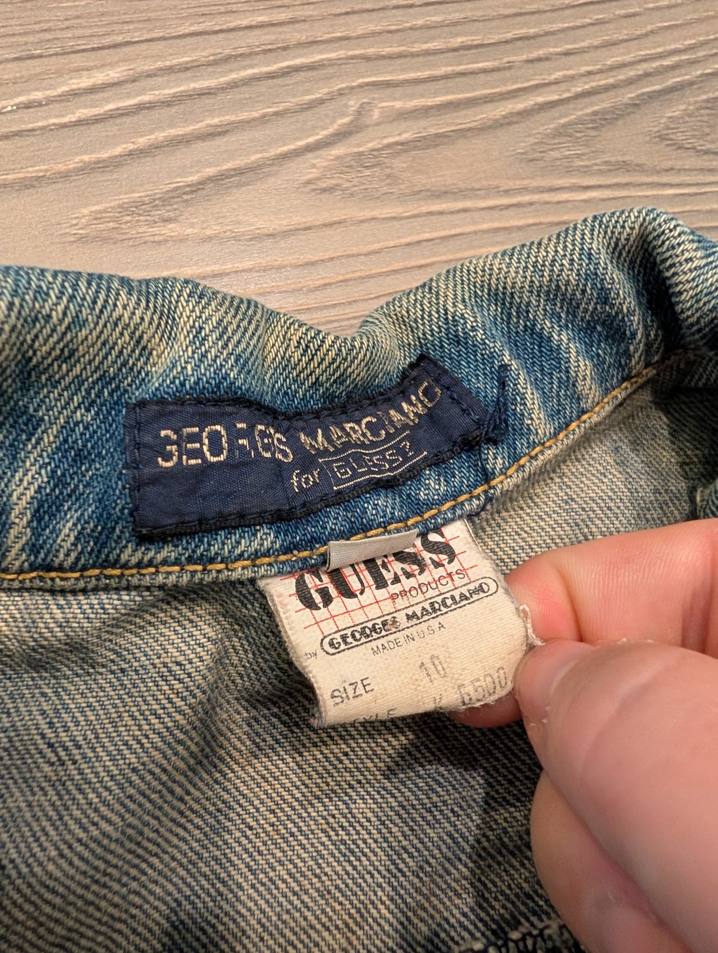 90s Youth Georges Marciano Guess Denim Jacket