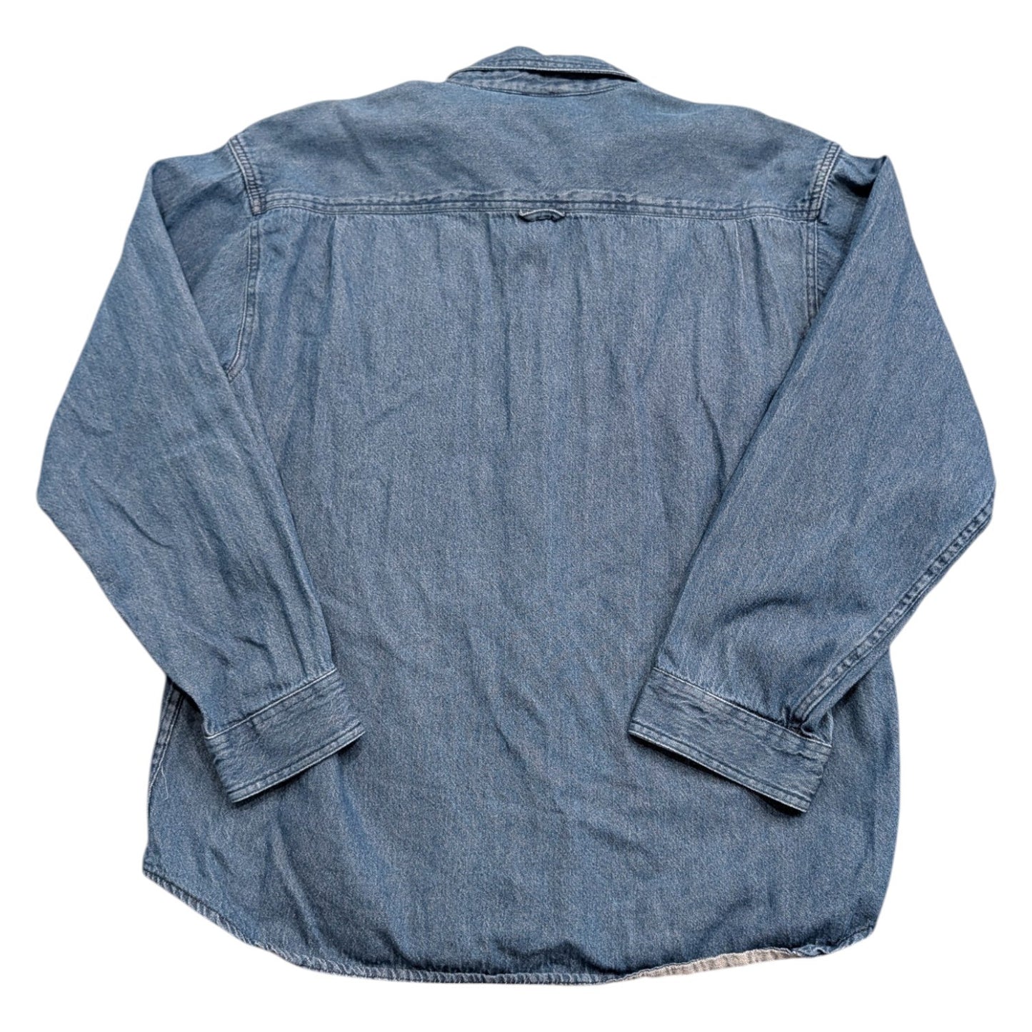 Y2K Carl Edwards NASCAR Long Sleeve Denim Shirt