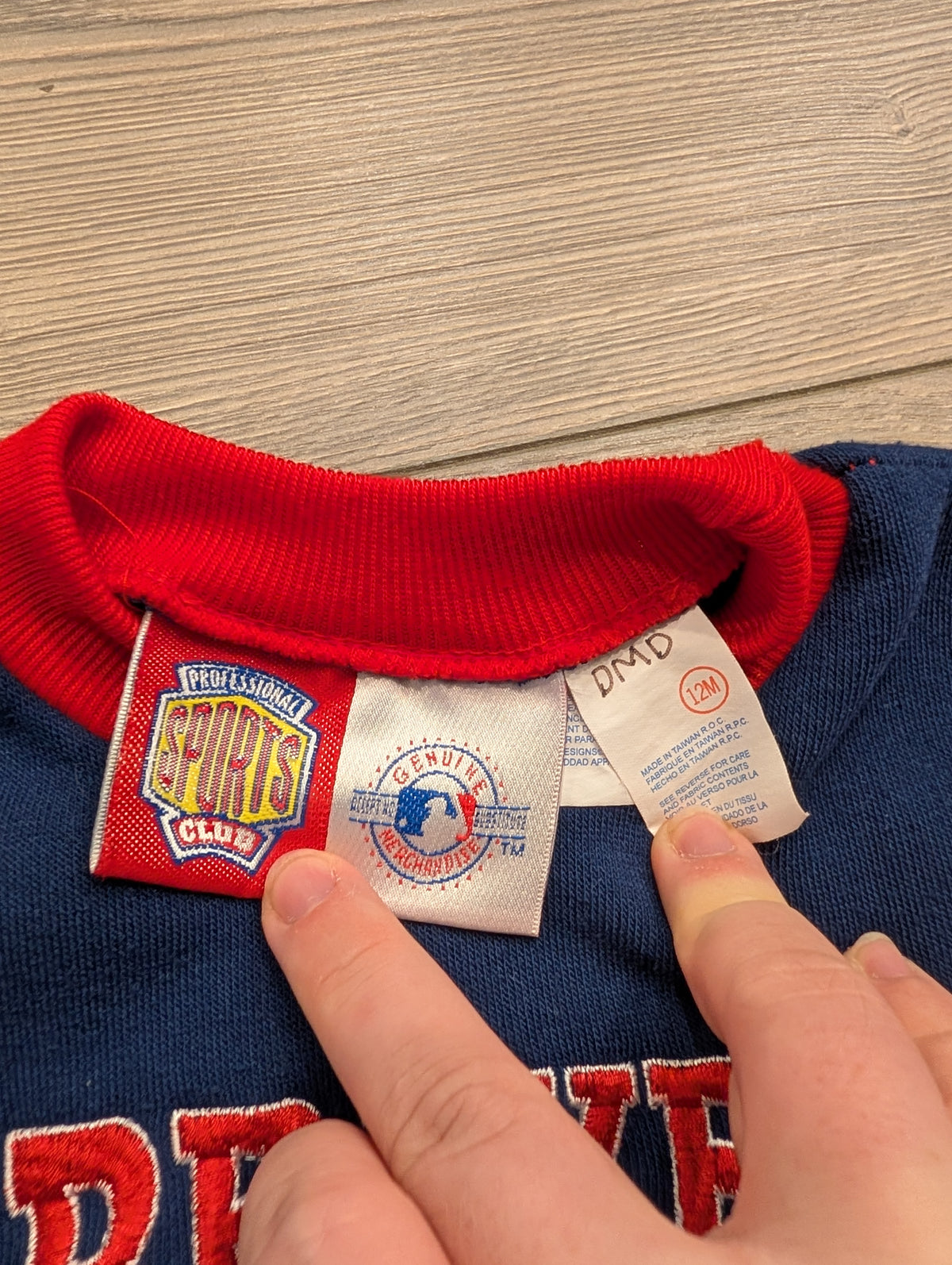 90s Youth MLB Atlanta Braves crewneck Sweatshirt