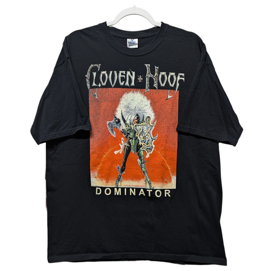 Mid 2000's Cloven Hoof Dominator Metal T shirt