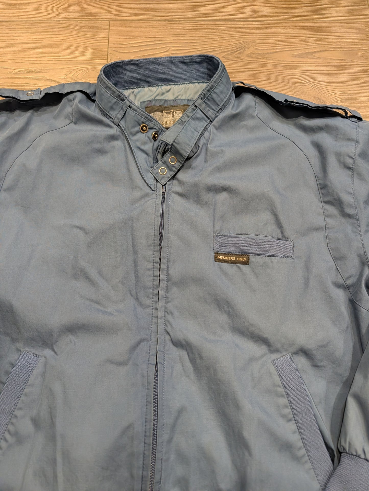 80s Classic Blue Members Only Jacket